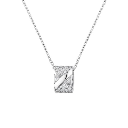 [Peak]LIENS EVIDENCE DIAMOND PAVED NECKLACE