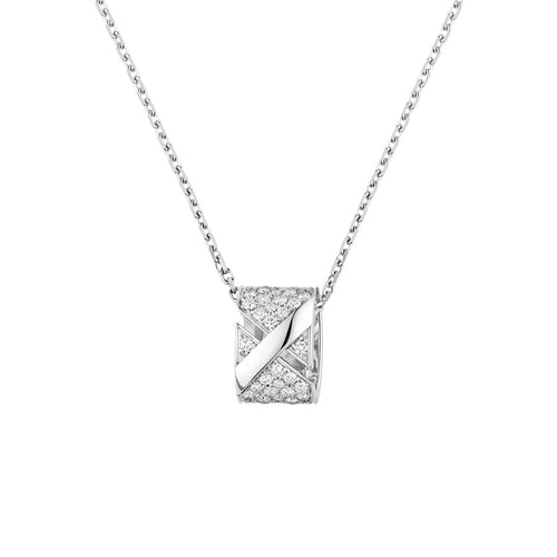 [Peak]LIENS EVIDENCE DIAMOND PAVED NECKLACE