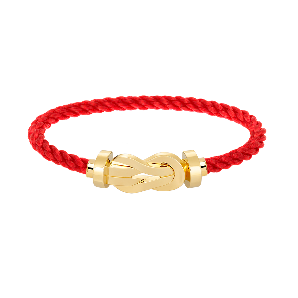 [Peak]LARGE 8-FIGURE BUCKLE BRACELET - GOLD