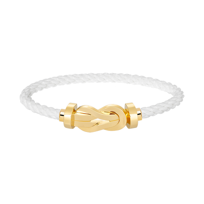 [Peak]LARGE 8-FIGURE BUCKLE BRACELET - GOLD