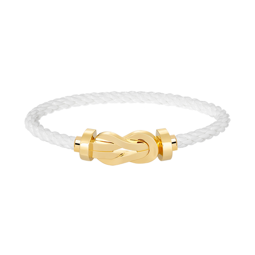 [Peak]LARGE 8-FIGURE BUCKLE BRACELET - GOLD