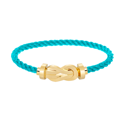 [Peak]LARGE 8-FIGURE BUCKLE BRACELET - GOLD