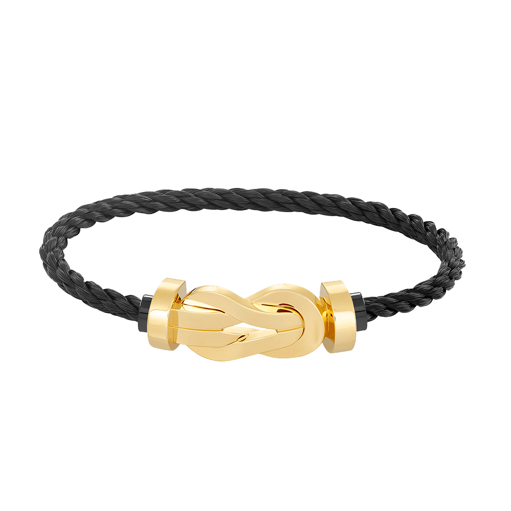[Peak]LARGE 8-FIGURE BUCKLE BRACELET - GOLD