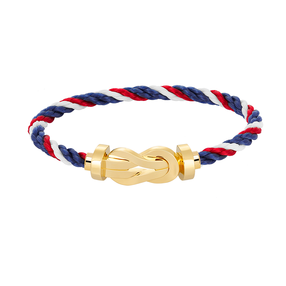 [Peak]LARGE 8-FIGURE BUCKLE BRACELET - GOLD