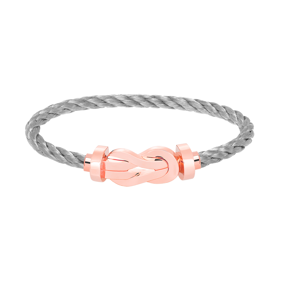 [Peak]LARGE 8-FIGURE BUCKLE BRACELET - ROSE GOLD