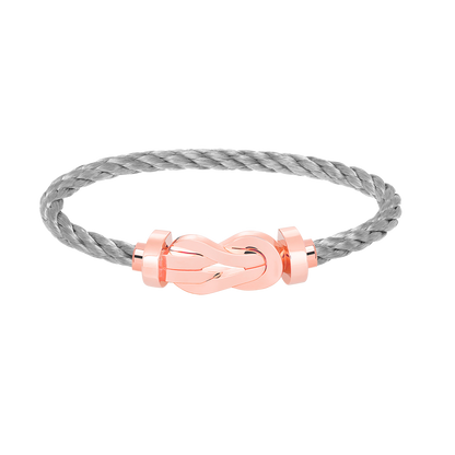 [Peak]LARGE 8-FIGURE BUCKLE BRACELET - ROSE GOLD