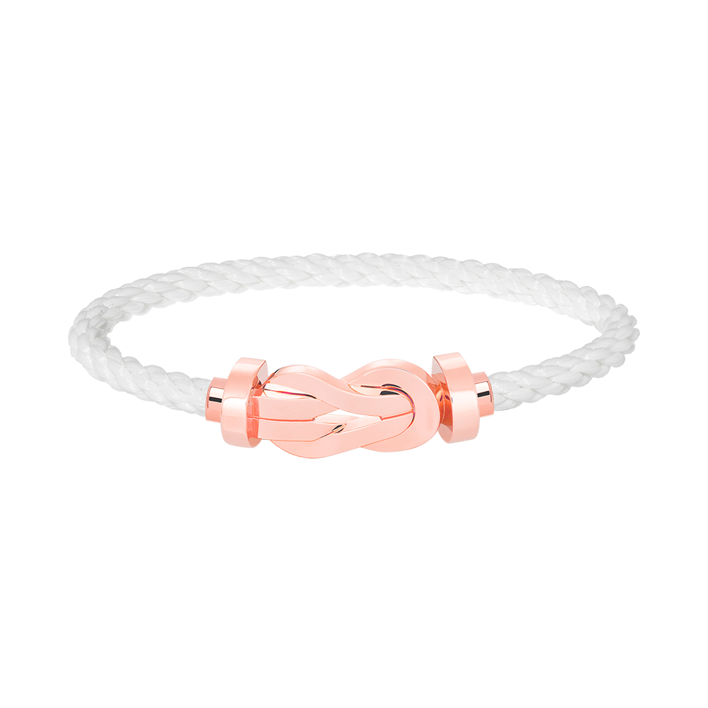 [Peak]LARGE 8-FIGURE BUCKLE BRACELET - ROSE GOLD