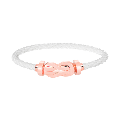 [Peak]LARGE 8-FIGURE BUCKLE BRACELET - ROSE GOLD