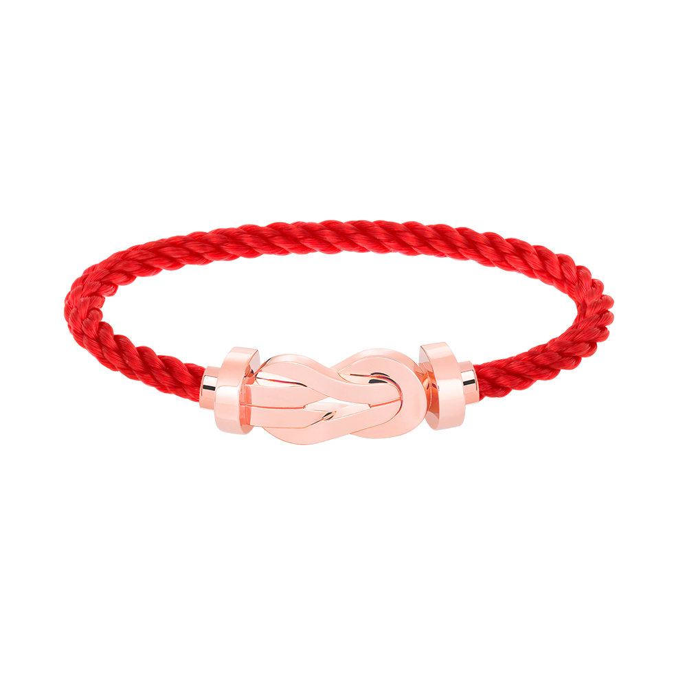 [Peak]LARGE 8-FIGURE BUCKLE BRACELET - ROSE GOLD