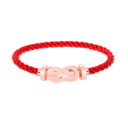 [Peak]LARGE 8-FIGURE BUCKLE BRACELET - ROSE GOLD