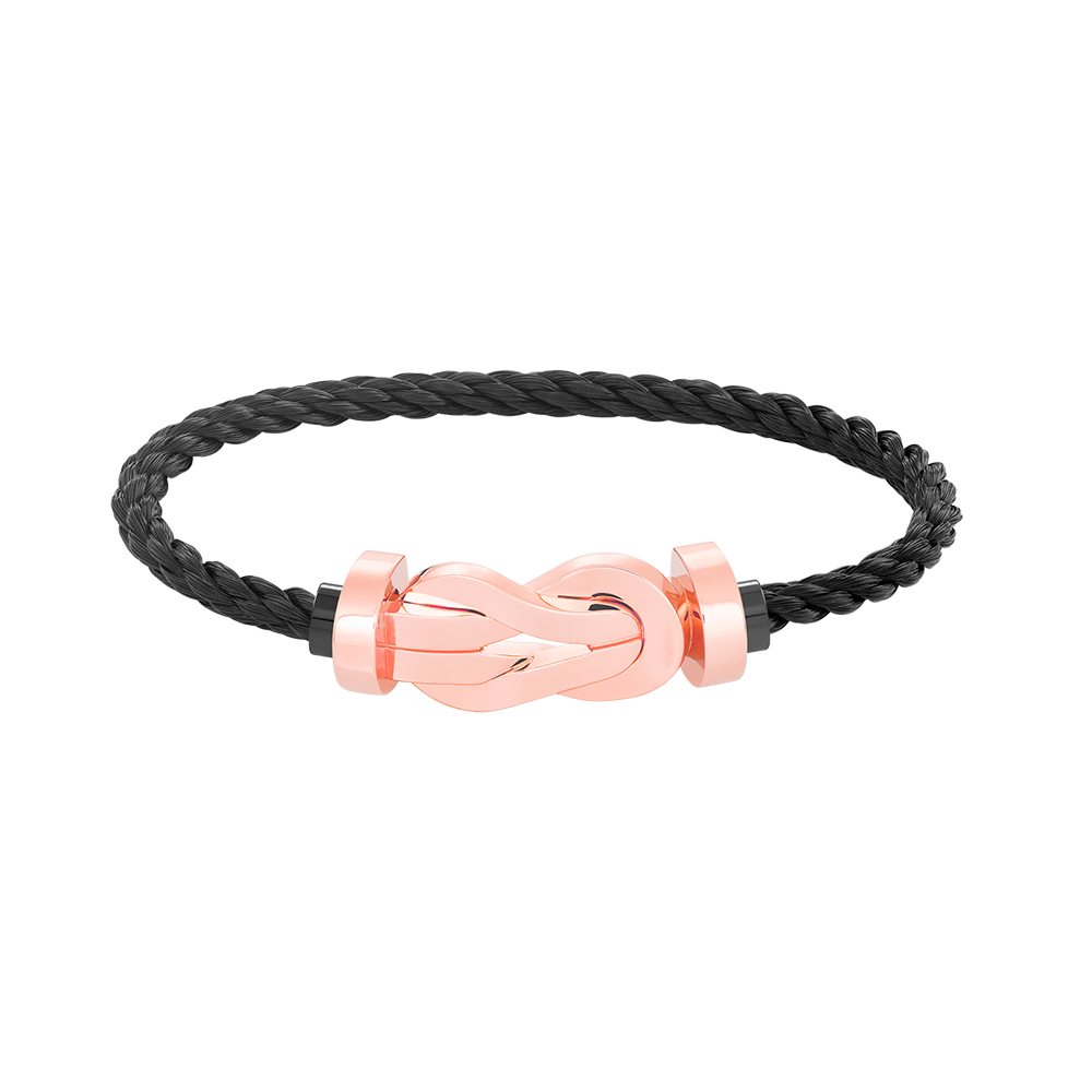 [Peak]LARGE 8-FIGURE BUCKLE BRACELET - ROSE GOLD