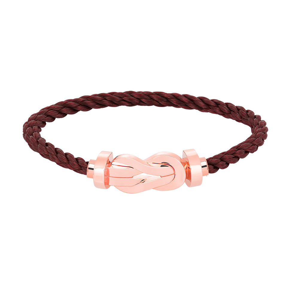 [Peak]LARGE 8-FIGURE BUCKLE BRACELET - ROSE GOLD