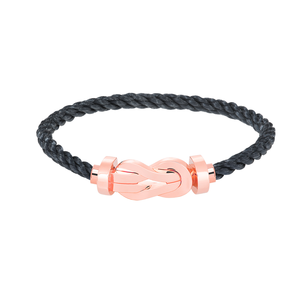 [Peak]LARGE 8-FIGURE BUCKLE BRACELET - ROSE GOLD