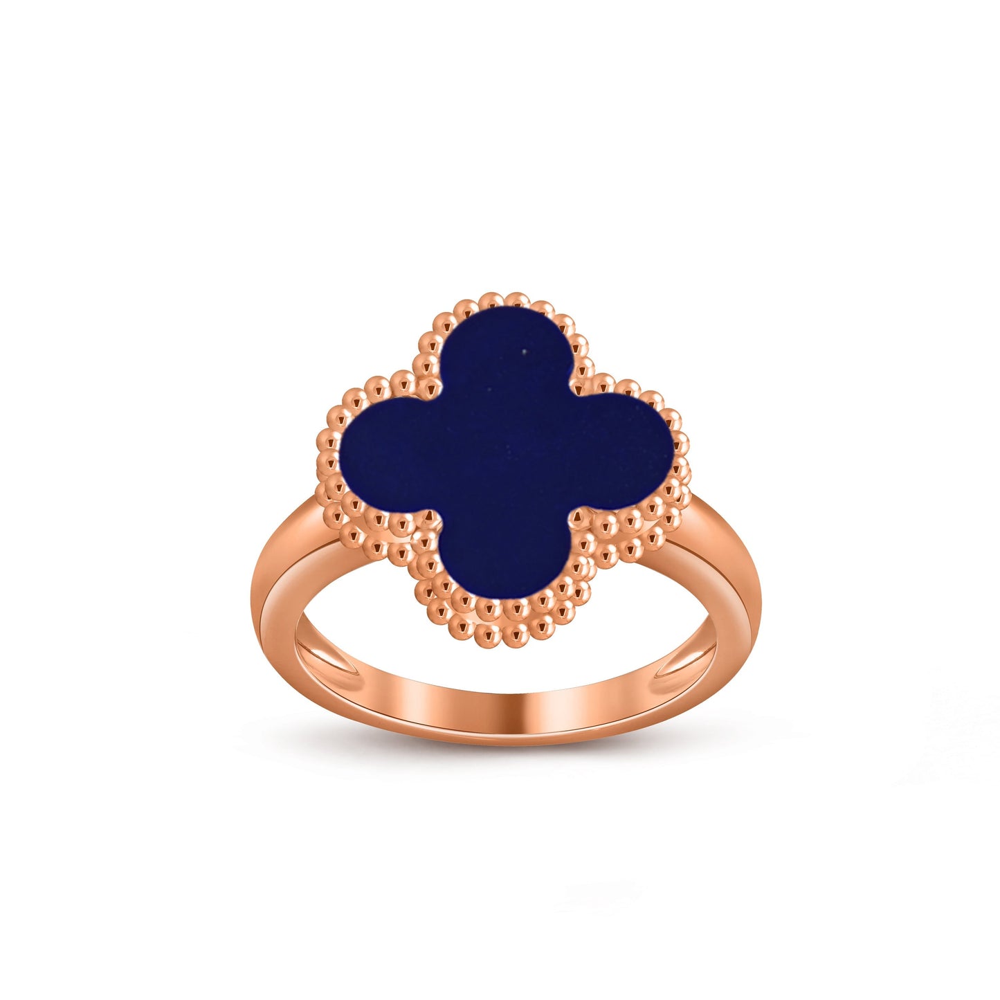 [Peak]LUCKY CLOVER VINTAGE ROSE GOLD RING COLLECTION