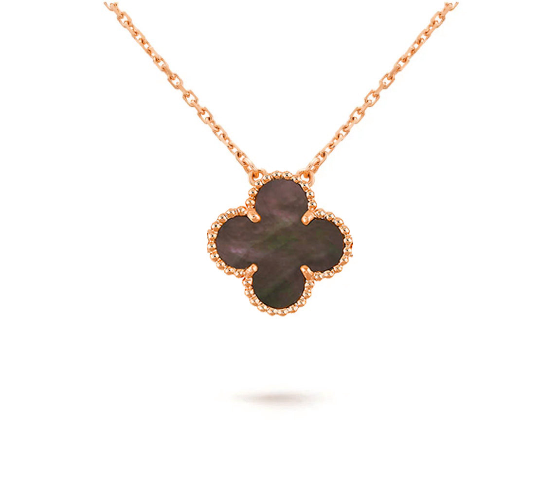 [Peak]15MM CLOVER FLOWER PENDANT NECKLACE COLLECTION