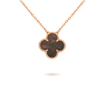 [Peak]15MM CLOVER FLOWER PENDANT NECKLACE COLLECTION