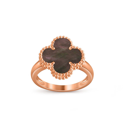 [Peak]LUCKY CLOVER VINTAGE ROSE GOLD RING COLLECTION