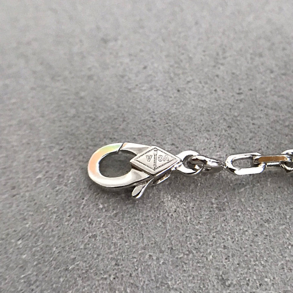 [Peak]LUCKY CLOVER 5-MOTIF BRACELET - BLACK OXNY COLLECTION