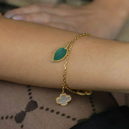 [Peak]LUCKY NATURE MULTI-CHARM BRACELET