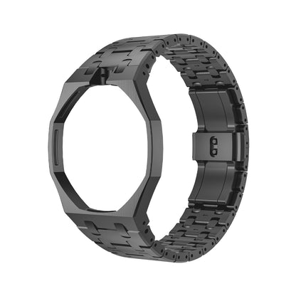 [Peak]OAK POP BLACK STEEL CASE & SILICONE STRAP