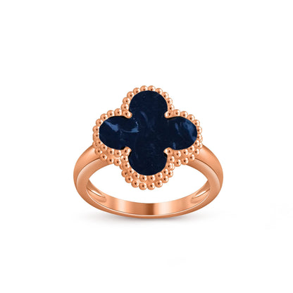 [Peak]LUCKY CLOVER VINTAGE ROSE GOLD RING COLLECTION