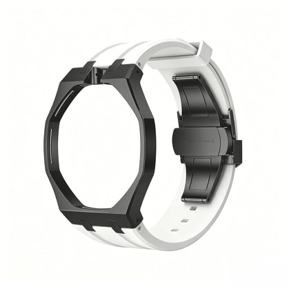 [Peak]OAK POP BLACK STEEL CASE & SILICONE STRAP