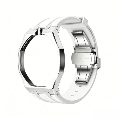[Peak]OAK POP WHITE STEEL SILICONE STRAP