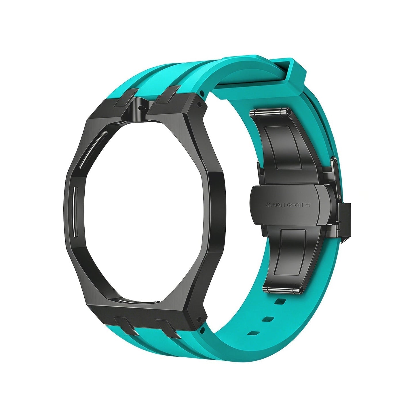 [Peak]OAK POP BLACK STEEL CASE & SILICONE STRAP