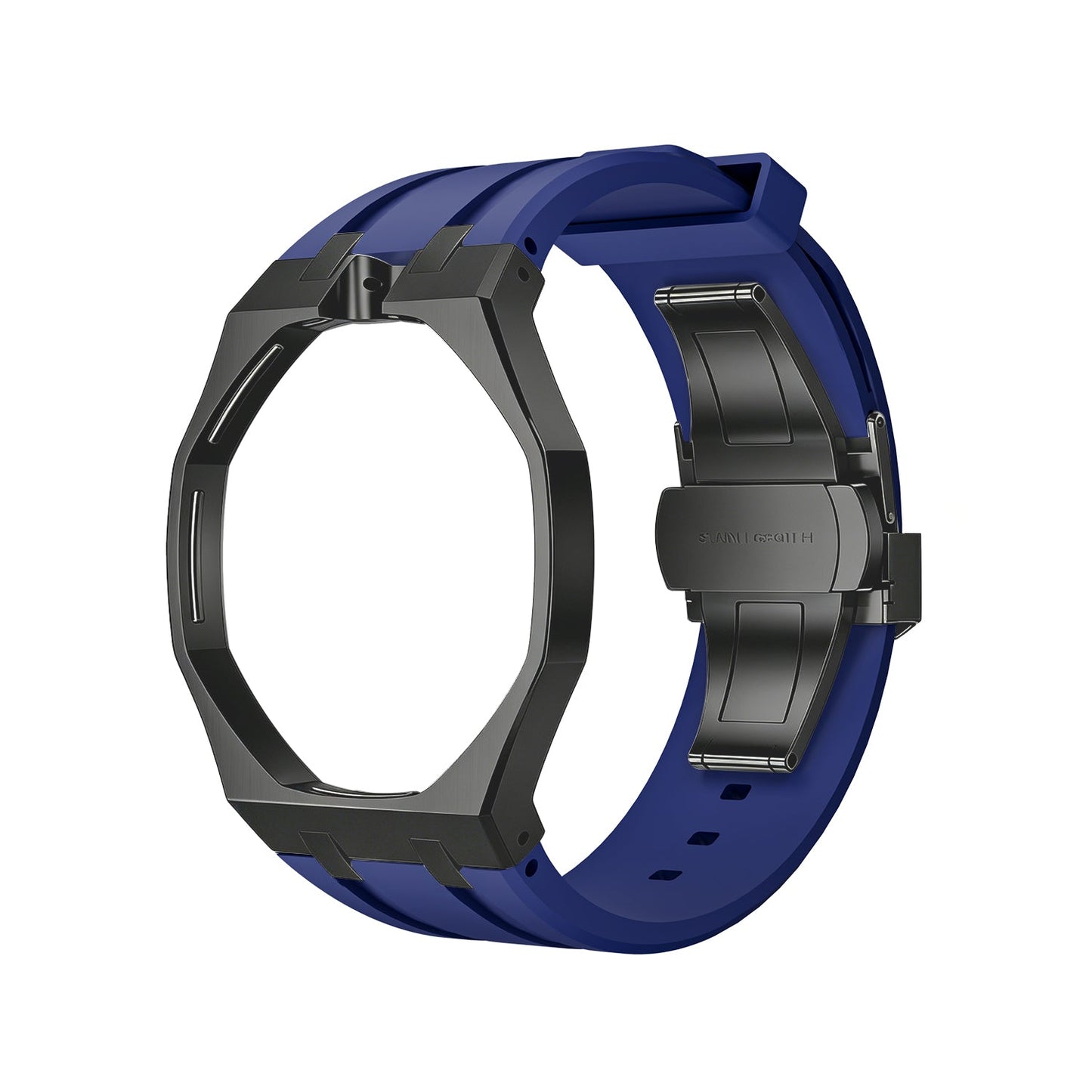 [Peak]OAK POP BLACK STEEL CASE & SILICONE STRAP