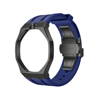 [Peak]OAK POP BLACK STEEL CASE & SILICONE STRAP