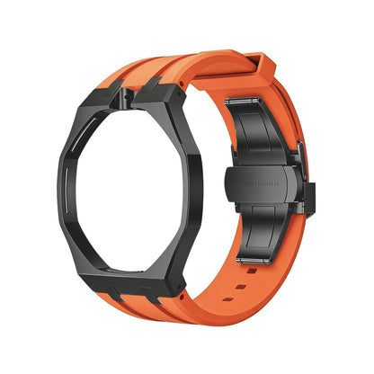 [Peak]OAK POP BLACK STEEL CASE & SILICONE STRAP