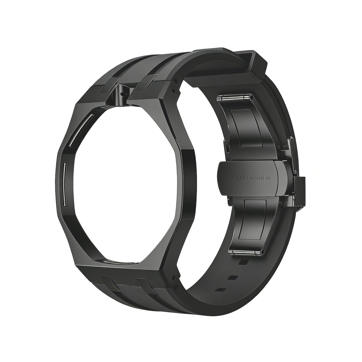 [Peak]OAK POP BLACK STEEL CASE & SILICONE STRAP