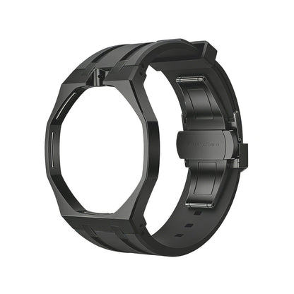 [Peak]OAK POP BLACK STEEL CASE & SILICONE STRAP