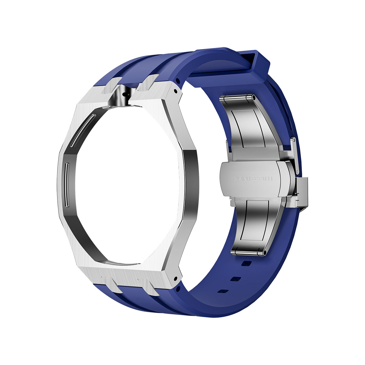 [Peak]OAK POP DARK BLUE STEEL SILICONE STRAP