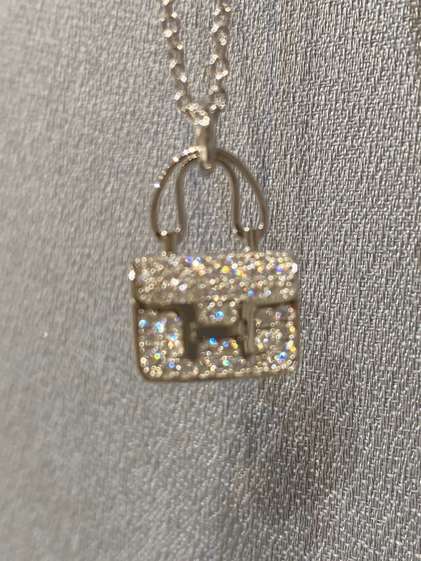 [Peak]CONSTANCE PEDANT DIAMOND NECKLACE