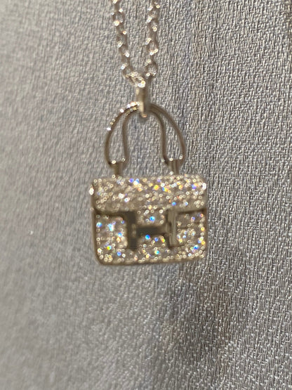 [Peak]CONSTANCE PEDANT DIAMOND NECKLACE
