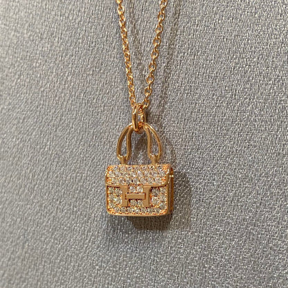 [Peak]CONSTANCE PEDANT DIAMOND NECKLACE