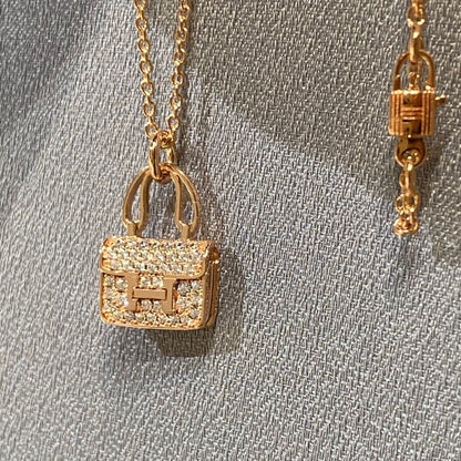 [Peak]CONSTANCE PEDANT DIAMOND NECKLACE