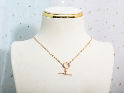 [Peak]ECHAPPEE NECKLACE ROSE GOLD