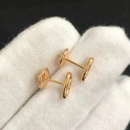 [Peak]CHAINE SMALL EARRINGS GOLD AND SILVER