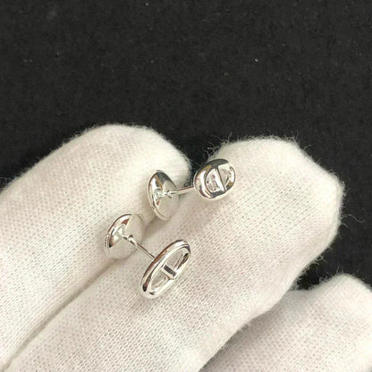 [Peak]CHAINE SMALL EARRINGS GOLD AND SILVER