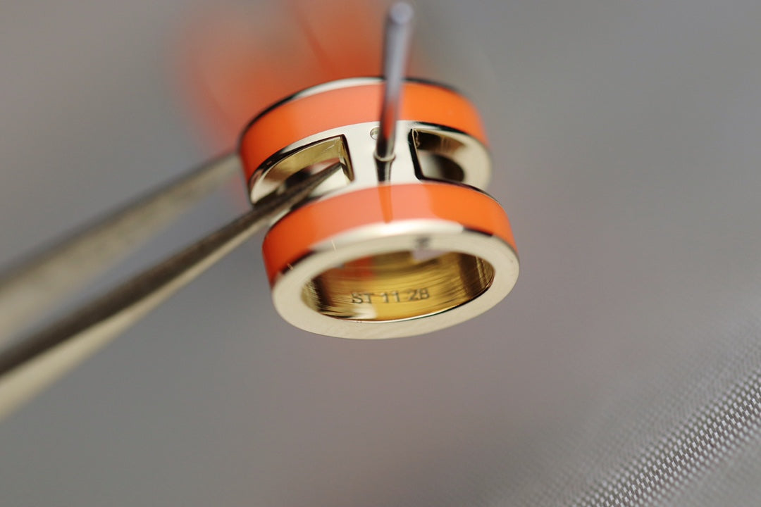 [Peak]MINI POP H EARRINGS ORANGE