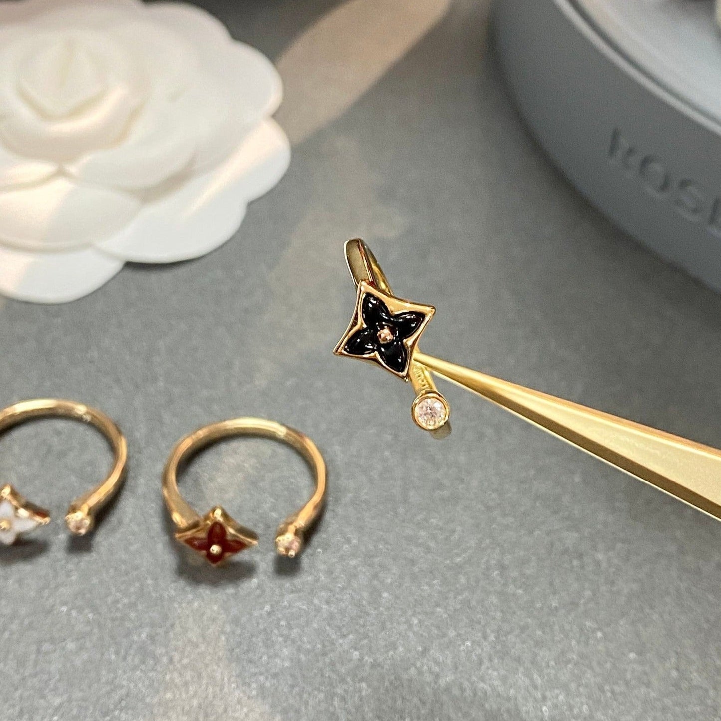 [Peak]STAR 1 DIAMOND OPEN RING
