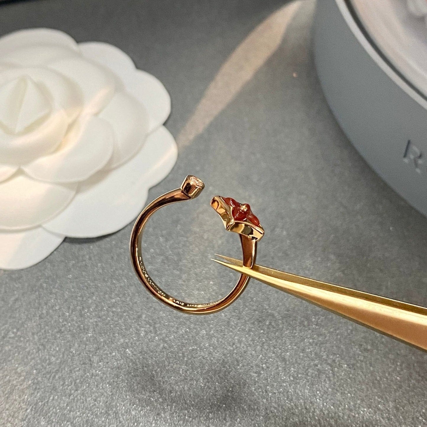 [Peak]STAR 1 DIAMOND OPEN RING