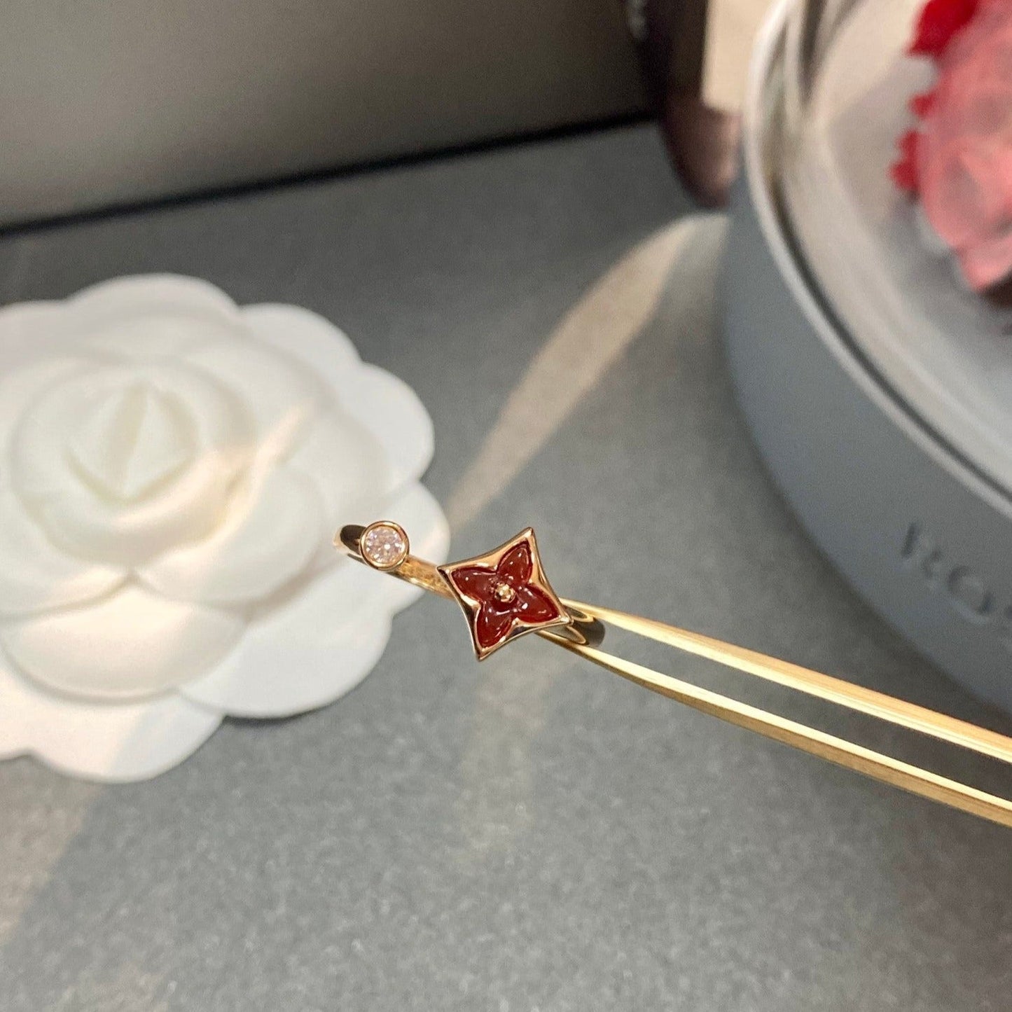 [Peak]STAR 1 DIAMOND OPEN RING