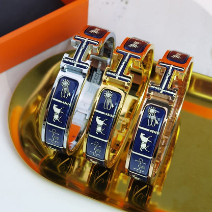 [Peak]H COUVERTURES DARK BLUE BRACELET