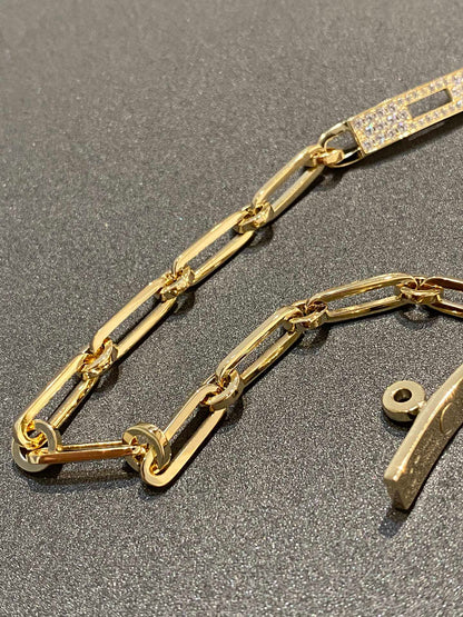 [Peak]CHAINE BRACELET SMALL MODEL DIAMOND