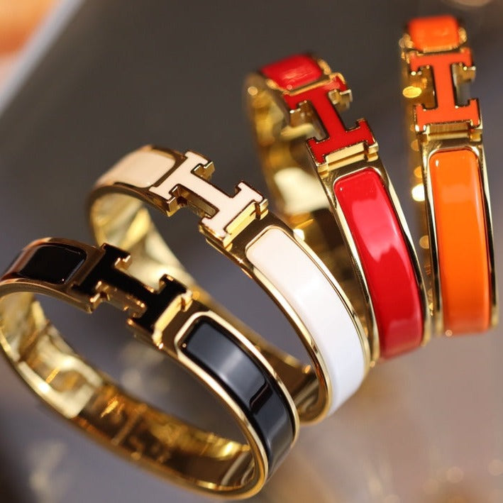 [Peak]H BRACELET 12MM GOLD
