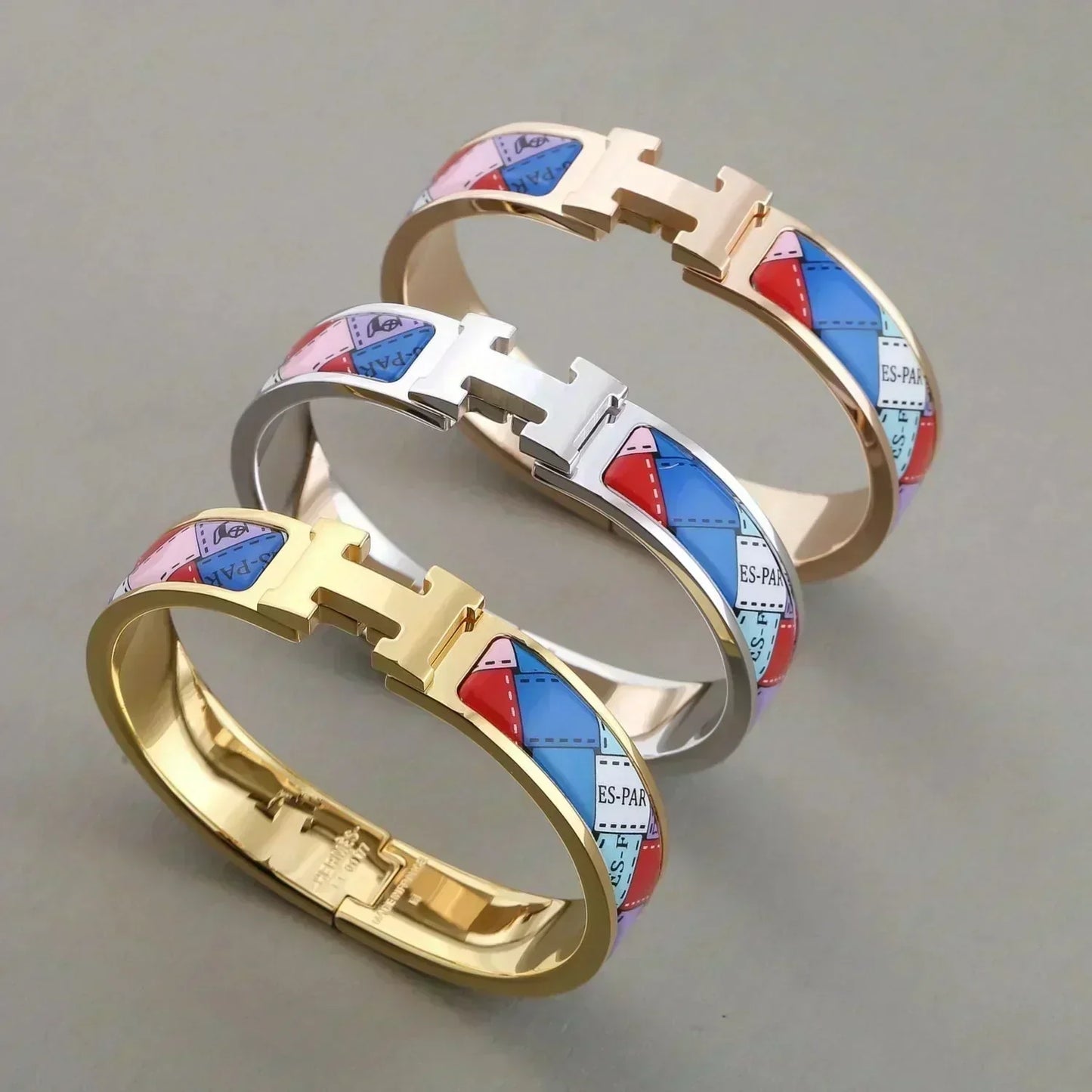 [Peak]H BRACELET DOTTED BORDER 12MM