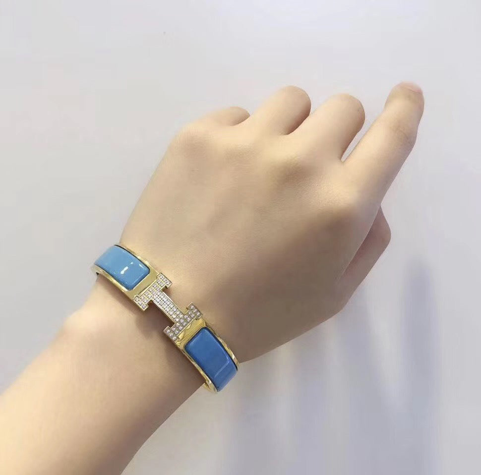 [Peak]H CLOUD BLUE BRACELET GOLD DIAMOND
